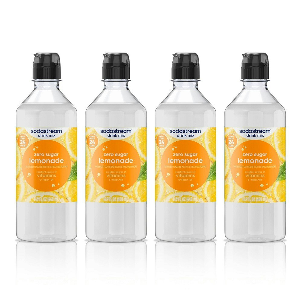 Sodastream Classics Zero Lemonade Drink Mix 4-Pack: $26.99 Sodastream Classics Zero Lemonade Drink Mix 4-Pack: $26.99