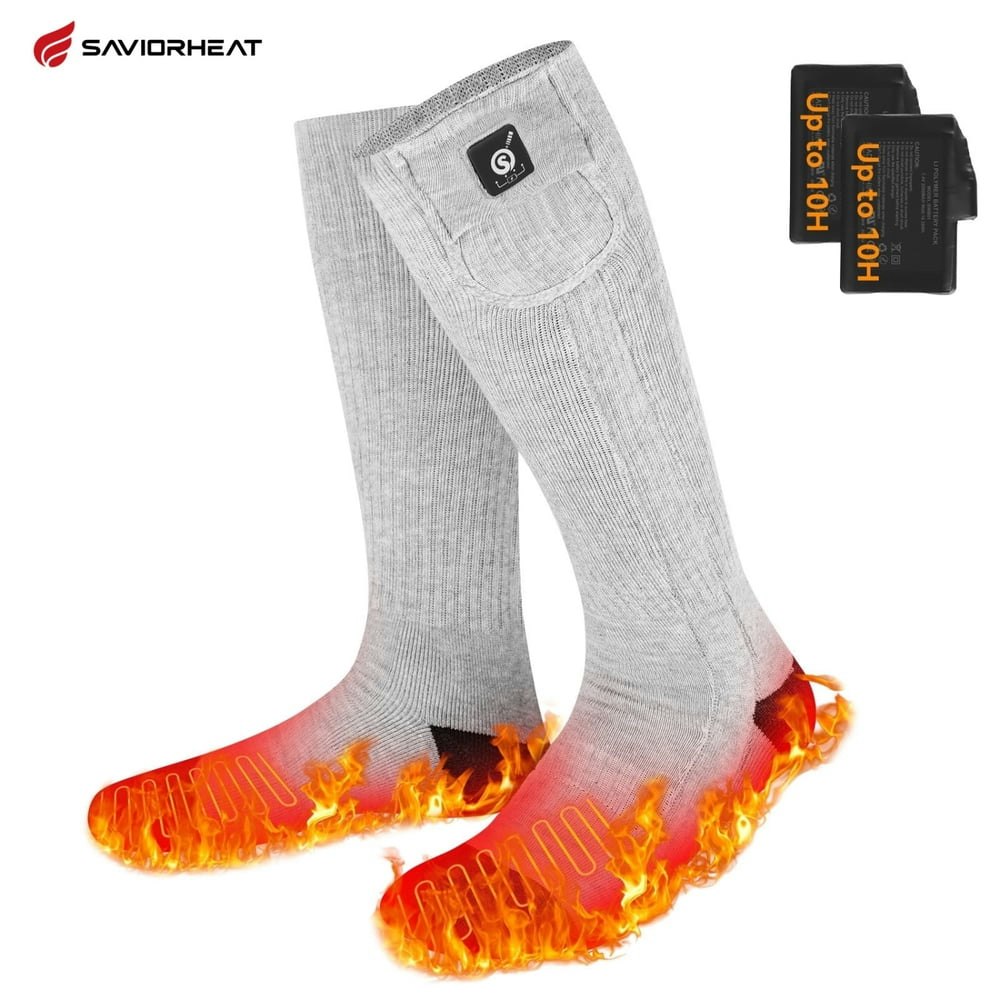 Savior Heat Rechargeable Electric Heated Socks: $69.99 Savior Heat Rechargeable Electric Heated Socks: $69.99