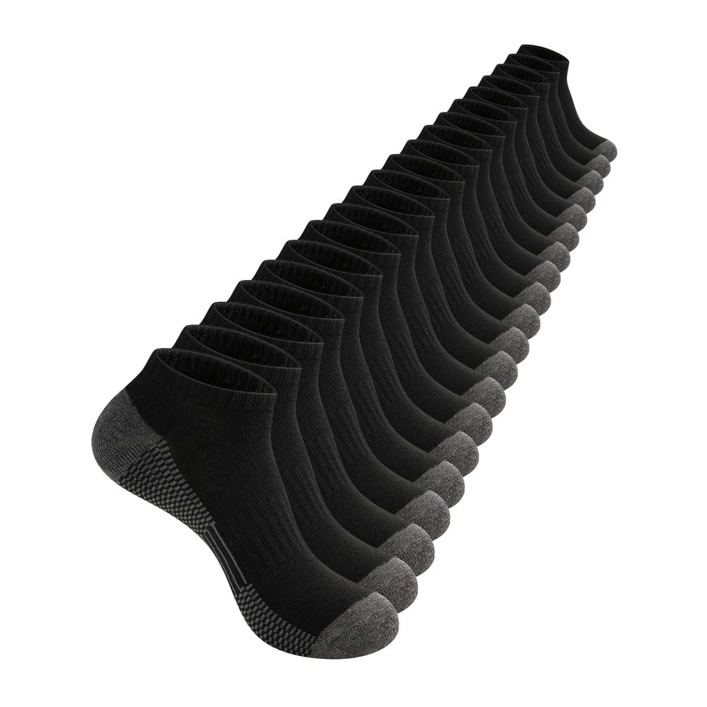 Cooplus Men's Athletic Ankle Socks 10-Pack: $12.99 Cooplus Men's Athletic Ankle Socks 10-Pack: $12.99