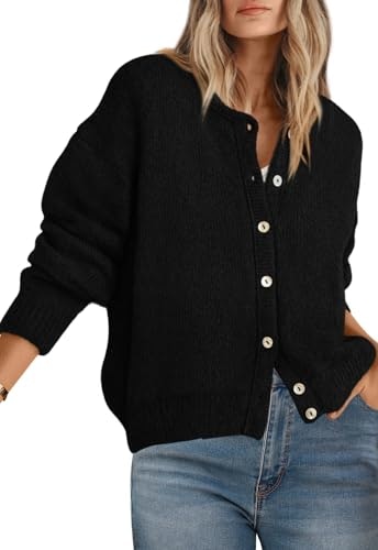 Prettygarden Women's Long Sleeve Button Down Chunky Cardigan Sweater: $27.99 Prettygarden Women's Long Sleeve Button Down Chunky Cardigan Sweater: $27.99