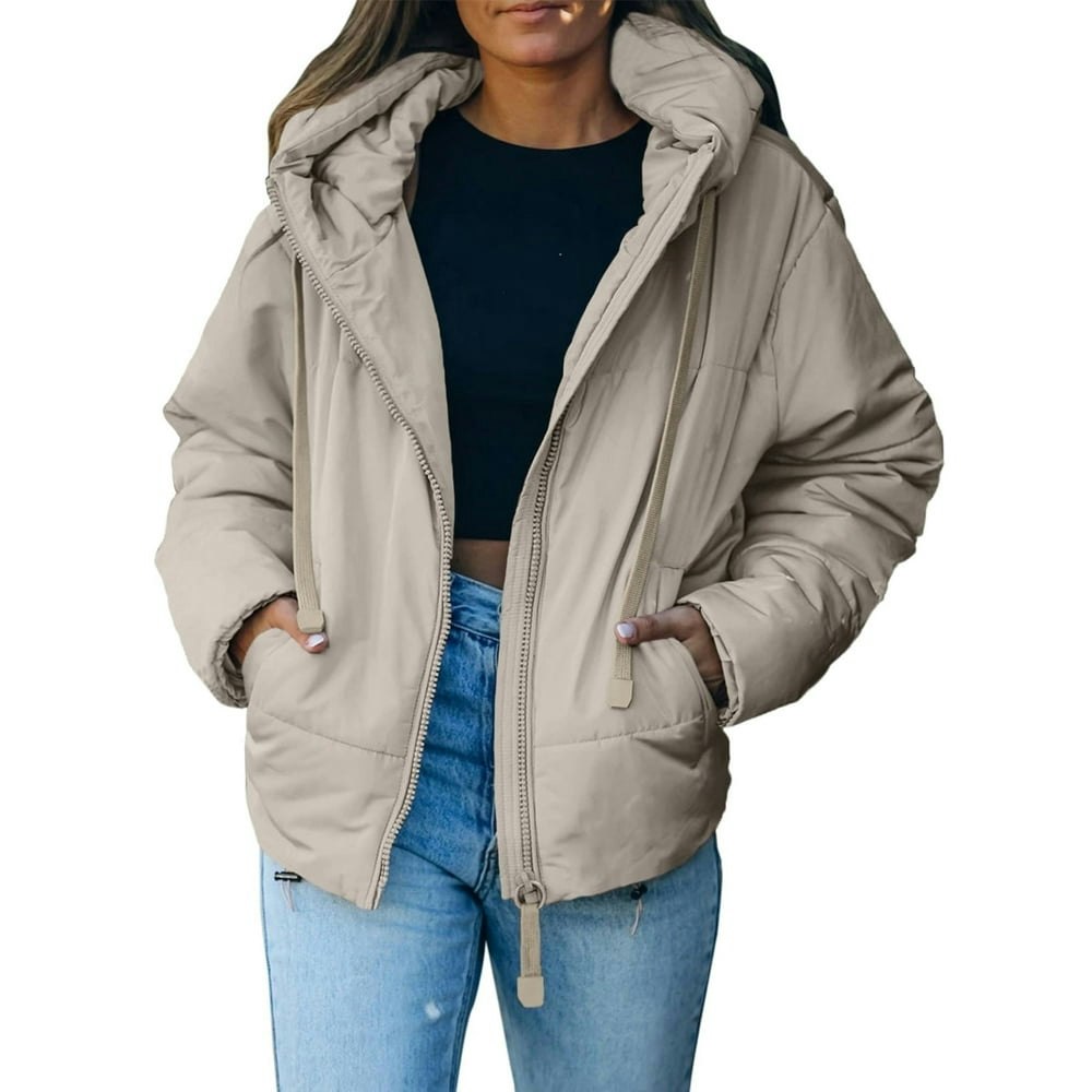 Shewin Women's Hooded Puffer Jacket: $37.99 Shewin Women's Hooded Puffer Jacket: $37.99