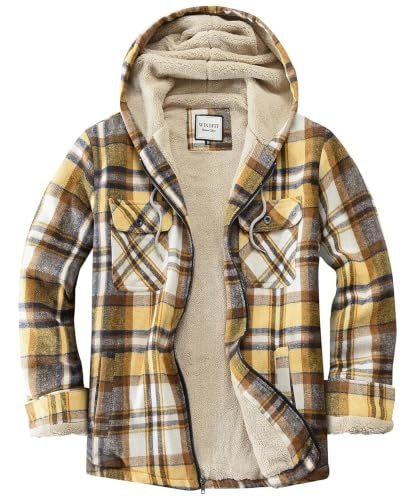 Windfit Women's Full Zip Sherpa-Lined Flannel Jacket: $33.99