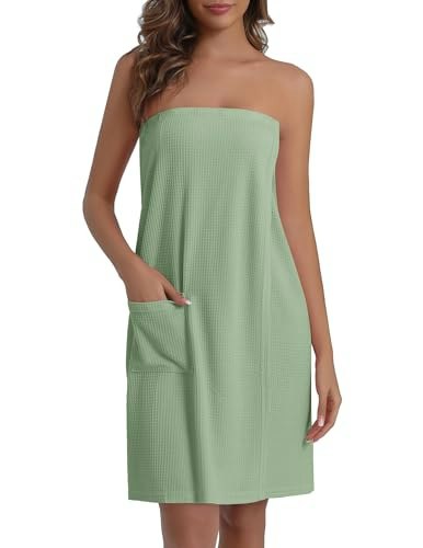 Ekouaer Women's Waffle Bath Robe: $14.99 Ekouaer Women's Waffle Bath Robe: $14.99