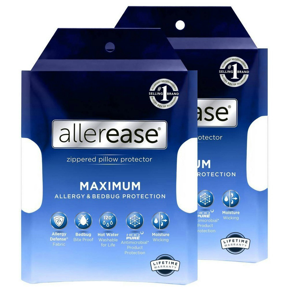 AllerEase Jumbo Pillow Protectors 2-Pack: $15.99 AllerEase Jumbo Pillow Protectors 2-Pack: $15.99
