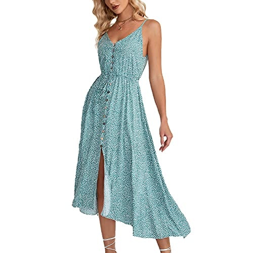 Brovave Women's Polka Dot Spaghetti Strap Midi Dress: $33.48 Brovave Women's Polka Dot Spaghetti Strap Midi Dress: $33.48