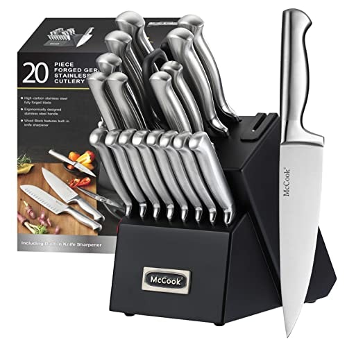 McCook Knife Set with Built-in Sharpener: $79.98 McCook Knife Set with Built-in Sharpener: $79.98