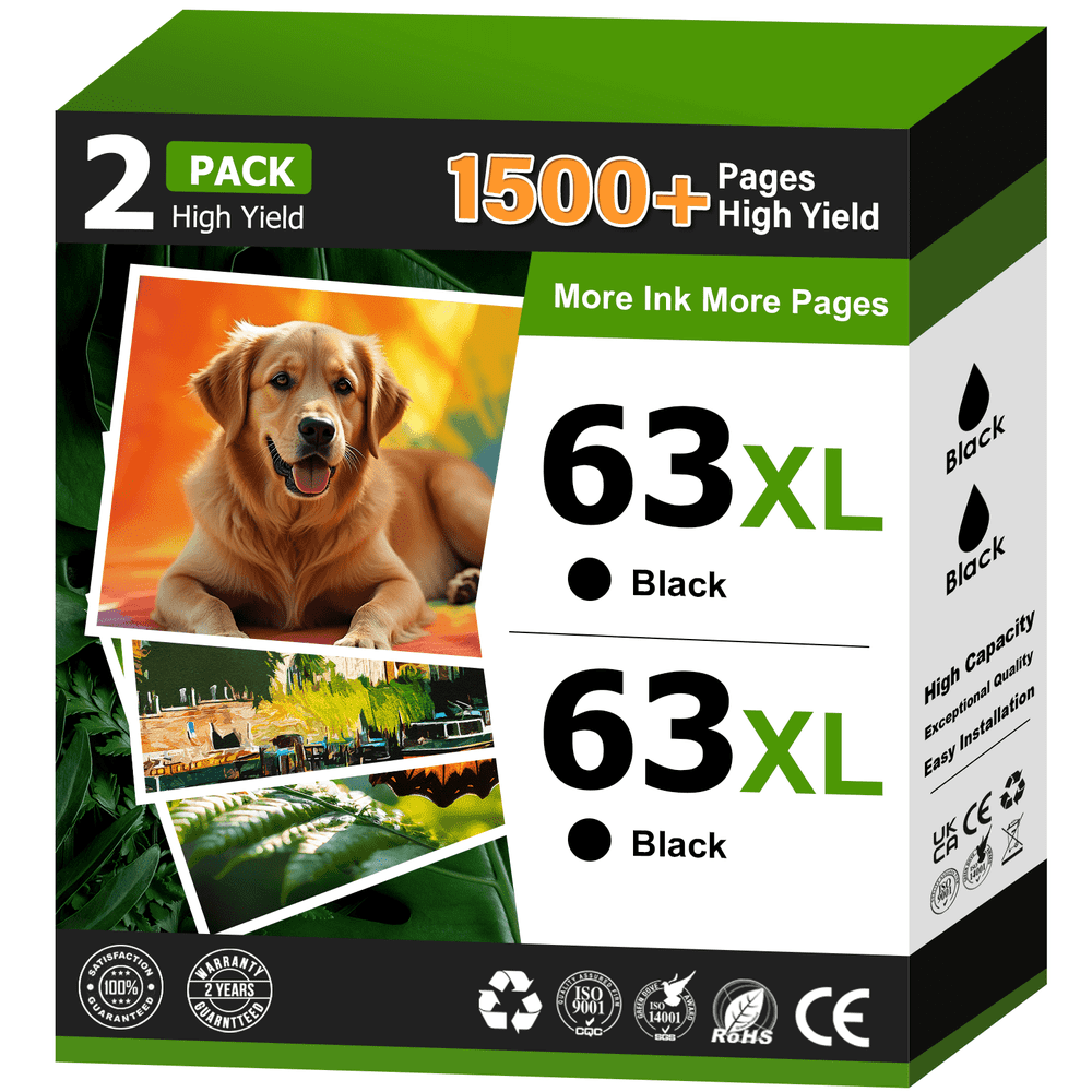 HP 63XL Black Ink Cartridge 2-Pack: $25.51 HP 63XL Black Ink Cartridge 2-Pack: $25.51