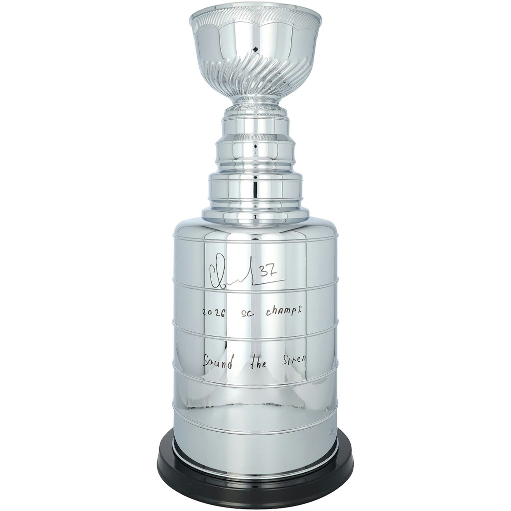 Andrei Svechnikov Autographed 2-Foot Replica Stanley Cup: $900 Andrei Svechnikov Autographed 2-Foot Replica Stanley Cup: $900