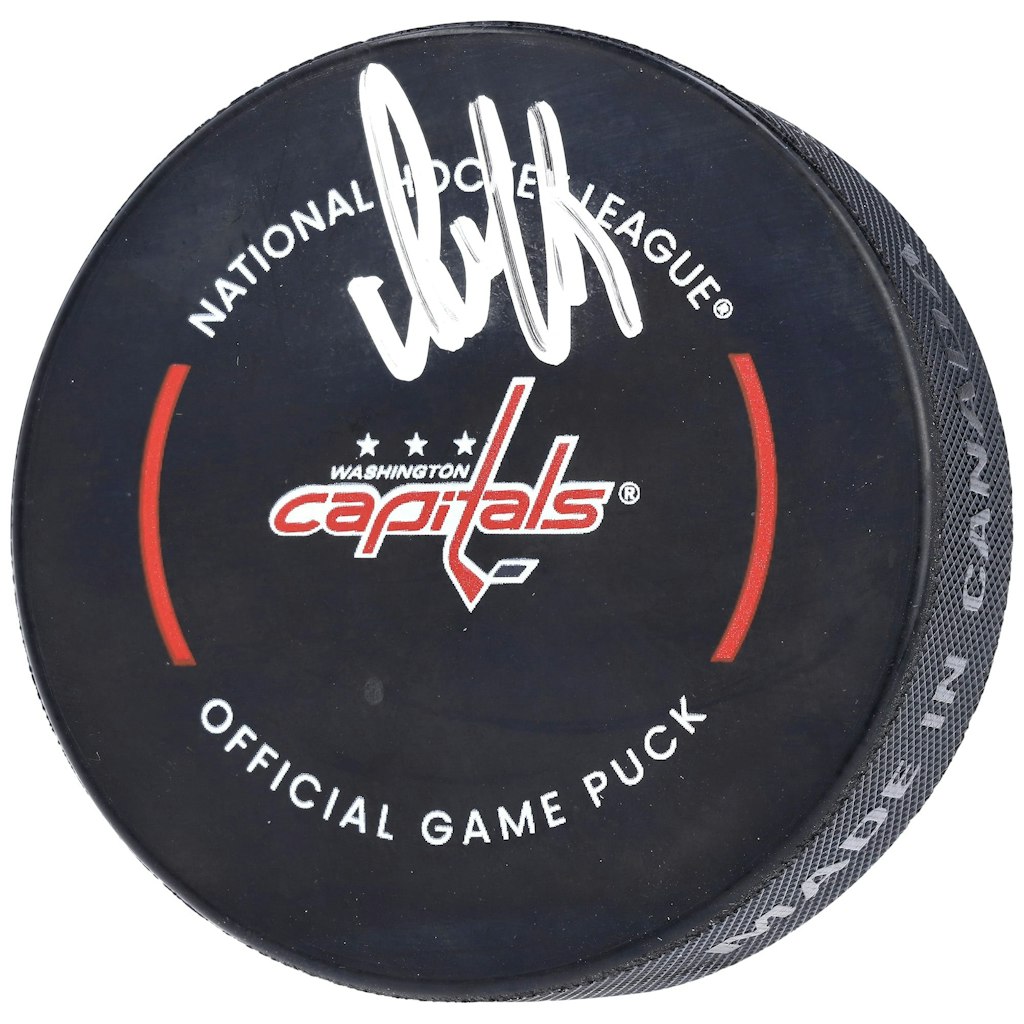 Alexander Ovechkin Washington Capitals Autographed Official Game Puck: $229.99 Alexander Ovechkin Washington Capitals Autographed Official Game Puck: $229.99