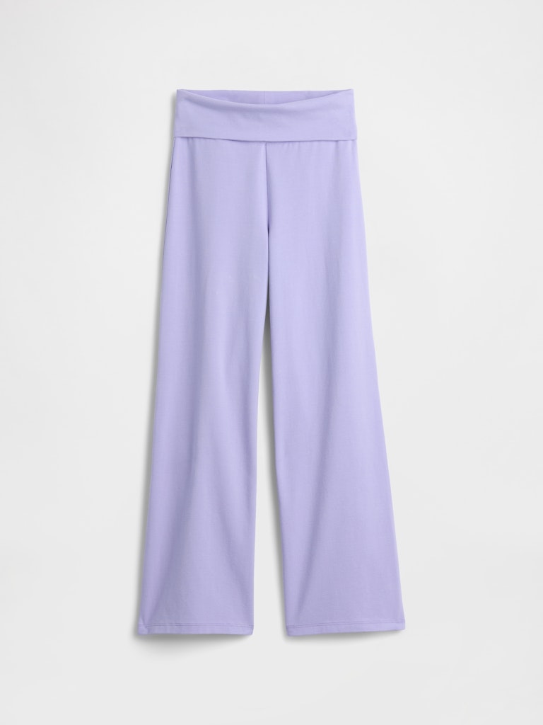 Kids Stretch Jersey Foldover Leggings: $14.99