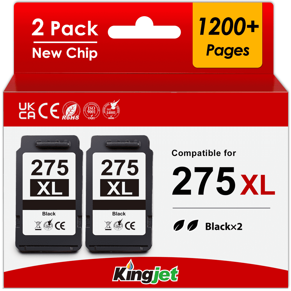 Canon PG-275XL Black Ink Cartridge 2-Pack: $30.59