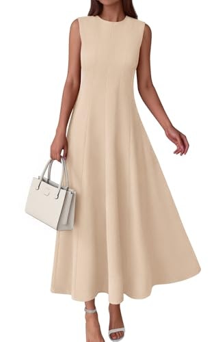 Prettygarden Sleeveless High-Waisted Maxi Dress: $39.98 Prettygarden Sleeveless High-Waisted Maxi Dress: $39.98
