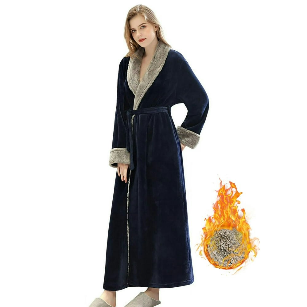 Lofir Women's Long Fleece Bathrobe: $26.98 Lofir Women's Long Fleece Bathrobe: $26.98