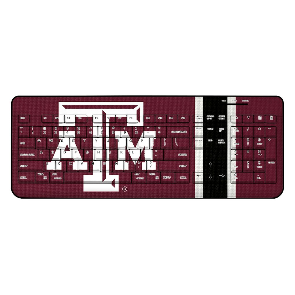 Texas A&M Aggies Wireless USB Keyboard: $89.99 Texas A&M Aggies Wireless USB Keyboard: $89.99