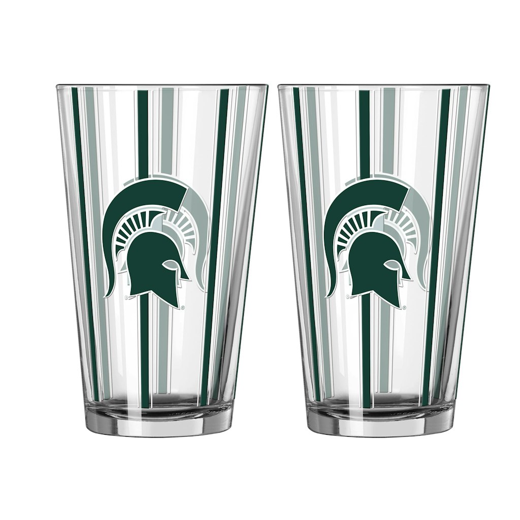 Michigan State Spartans 16oz. Pint Glass 2-Pack: $44.99 Michigan State Spartans 16oz. Pint Glass 2-Pack: $44.99