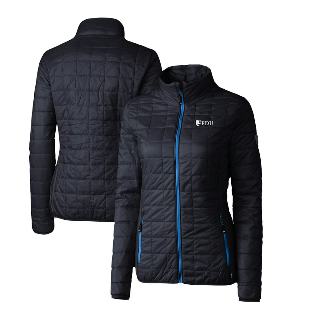 Cutter & Buck Fairleigh Dickinson Knights Rainier Eco Insulated Puffer Jacket: $254.99 Cutter & Buck Fairleigh Dickinson Knights Rainier Eco Insulated Puffer Jacket: $254.99