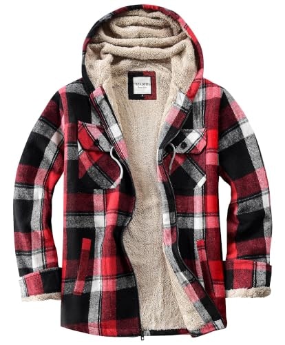 Windfit Women's Full Zip Plaid Sherpa Fleece Jacket: $33.99 Windfit Women's Full Zip Plaid Sherpa Fleece Jacket: $33.99