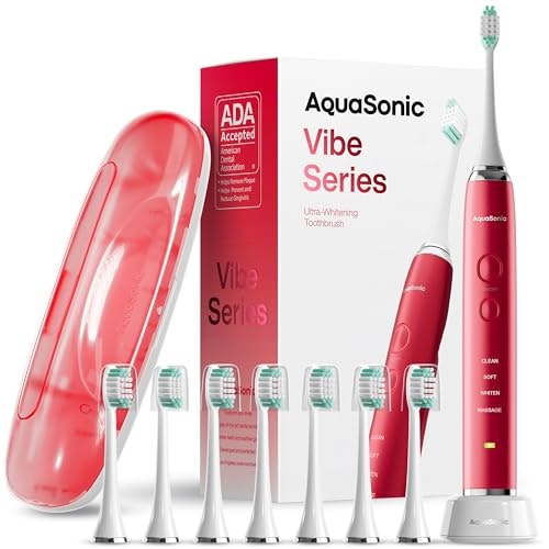 Aquasonic Vibe Series Ultra-Whitening Electric Toothbrush: $33.95 Aquasonic Vibe Series Ultra-Whitening Electric Toothbrush: $33.95