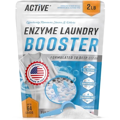 Enzyme Laundry Booster Odor Remover 2-lb Powder: $16.11