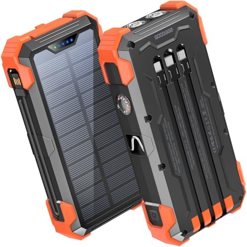 Goodaaa 24,000mAh Solar Power Bank: $34.98