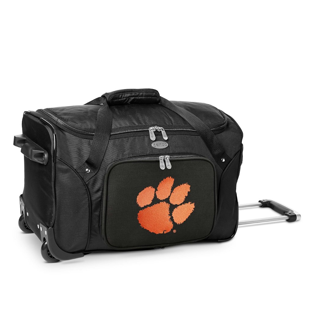 Mojo Clemson Tigers 22-Inch 2-Wheeled Duffel Bag: $139.99 Mojo Clemson Tigers 22-Inch 2-Wheeled Duffel Bag: $139.99
