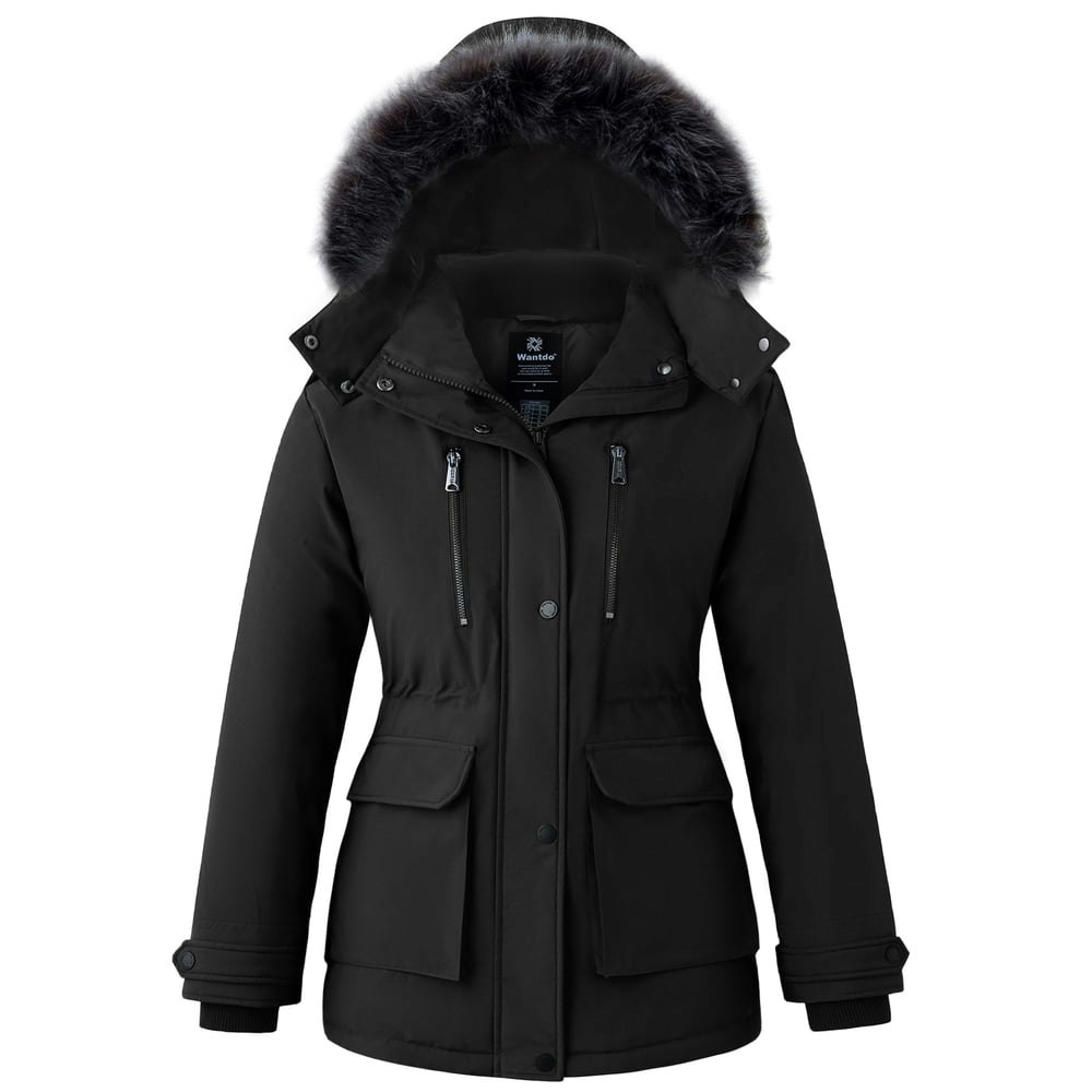 Wantdo Women's Recycled Long Quilted Puffer Parka: $71.99 Wantdo Women's Recycled Long Quilted Puffer Parka: $71.99
