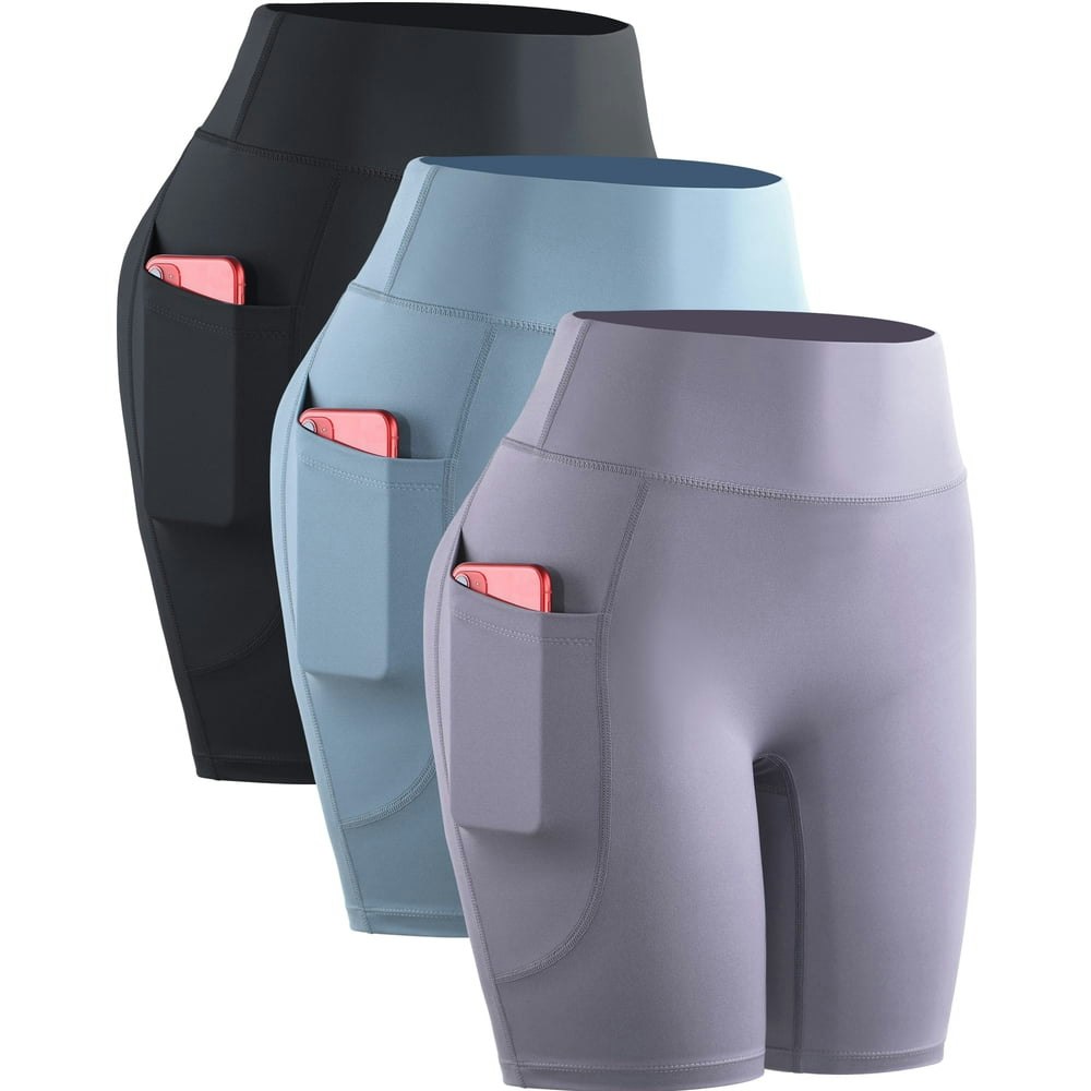 Neleus Women's High-Waist Yoga Compression Shorts 3-Pack: $32.88 Neleus Women's High-Waist Yoga Compression Shorts 3-Pack: $32.88