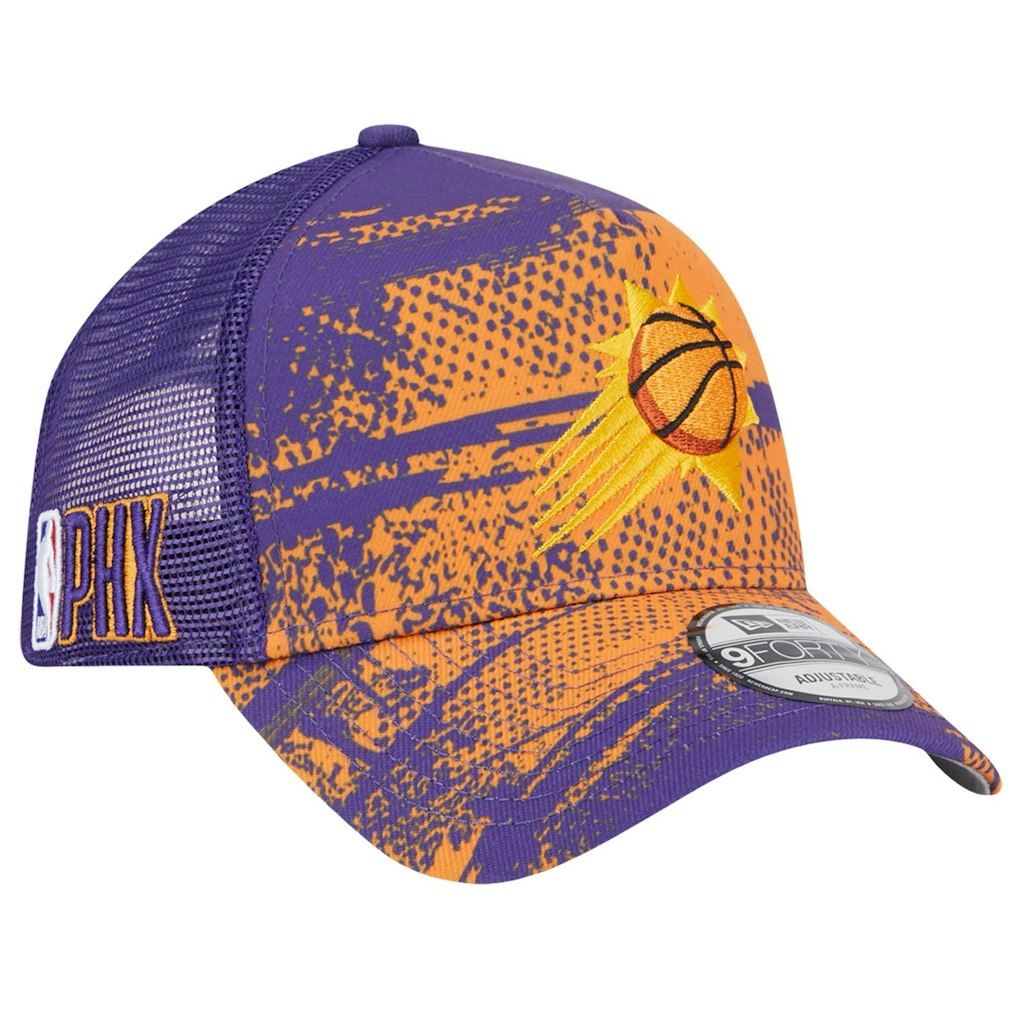 New Era Phoenix Suns 9FORTY Adjustable Trucker Hat: $35.99