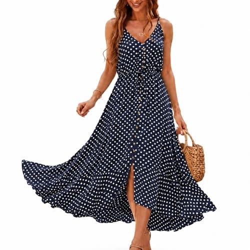 Brovave Women's A-Line Polka Dot Dress: $33.48 Brovave Women's A-Line Polka Dot Dress: $33.48