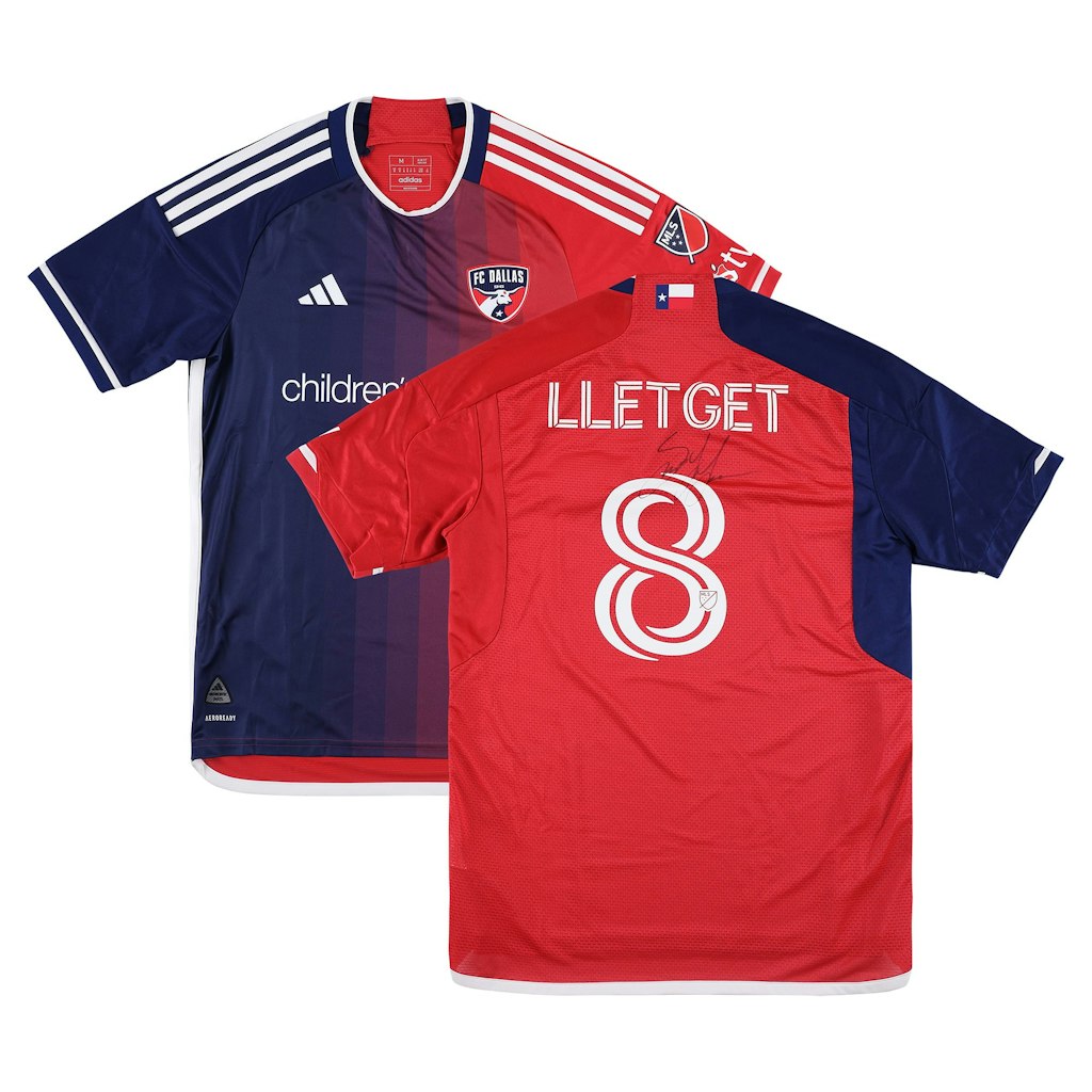 Sebastian Lletget Autographed Match-Used FC Dallas Jersey: $299.99 Sebastian Lletget Autographed Match-Used FC Dallas Jersey: $299.99