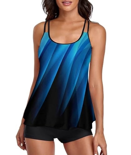 Urchics Women's Two-Piece Tankini Swimsuit with Boy Shorts: $28.78 Urchics Women's Two-Piece Tankini Swimsuit with Boy Shorts: $28.78