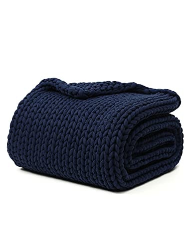 YnM 10lbs Chunky Knitted Cotton Weighted Blanket: $117.72 YnM 10lbs Chunky Knitted Cotton Weighted Blanket: $117.72