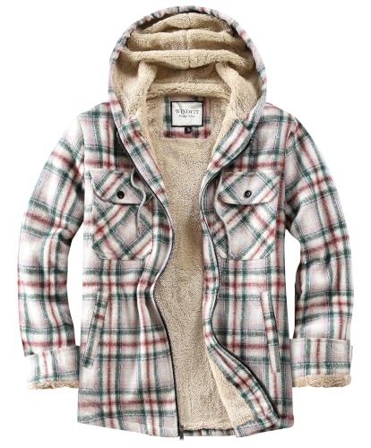 Windfit Women's Full Zip Fleece Sherpa-Lined Flannel Jacket: $33.99 Windfit Women's Full Zip Fleece Sherpa-Lined Flannel Jacket: $33.99