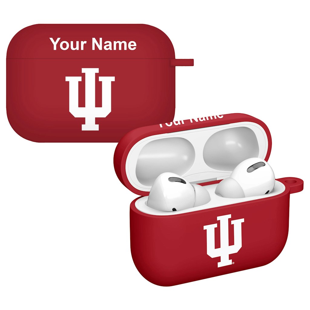 Affinity Bands Indiana Hoosiers Personalized AirPods Pro Case Cover: $42.99 Affinity Bands Indiana Hoosiers Personalized AirPods Pro Case Cover: $42.99