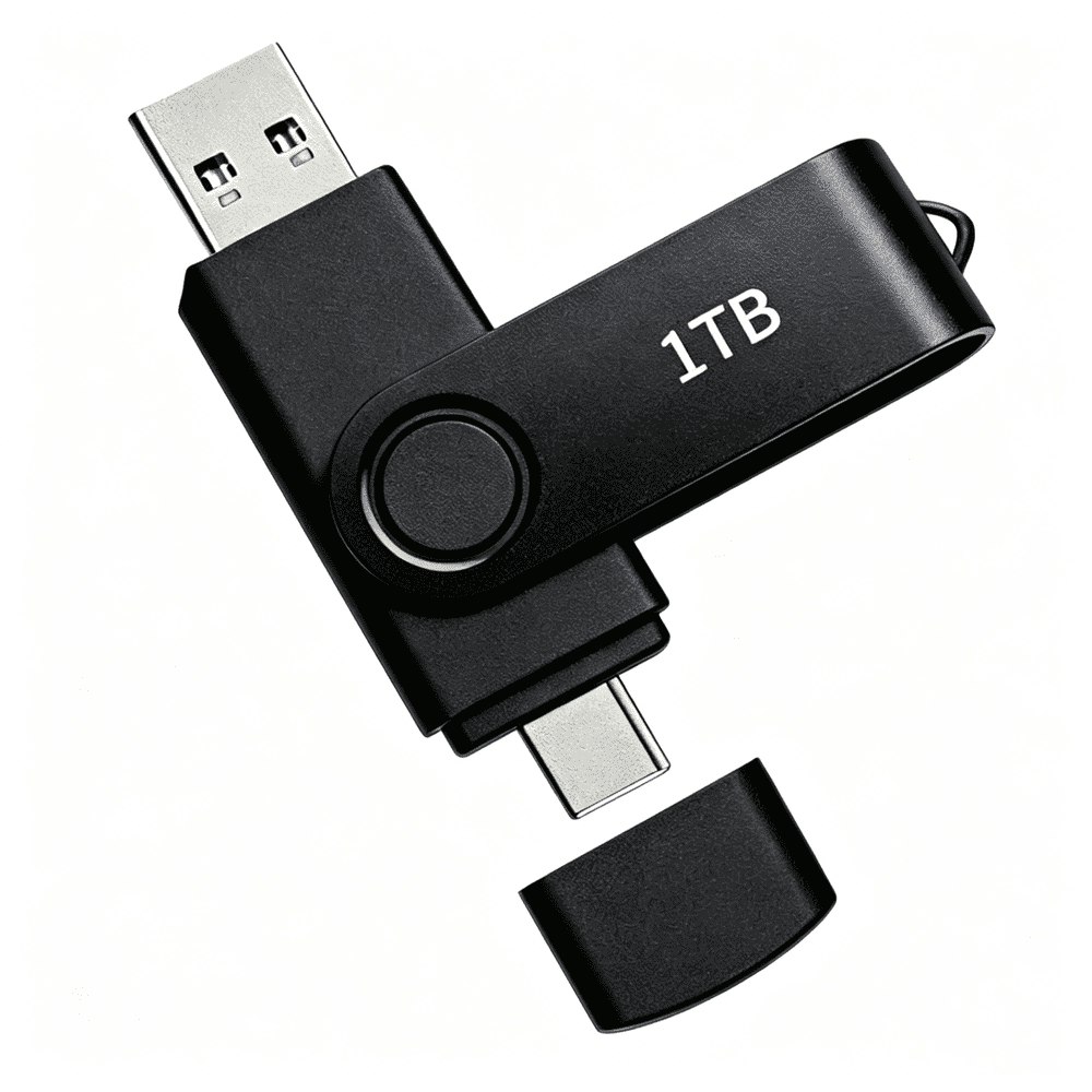 Maolai 1TB USB-C and USB-A Dual Flash Drive: $26.99