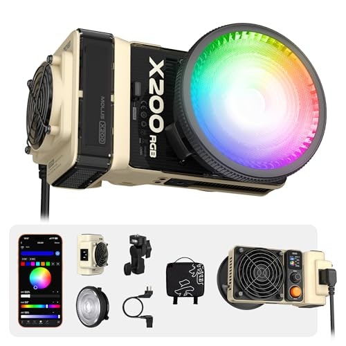 Zhiyun Molus X200 200W RGB COB Video Light: $398.65 Zhiyun Molus X200 200W RGB COB Video Light: $398.65