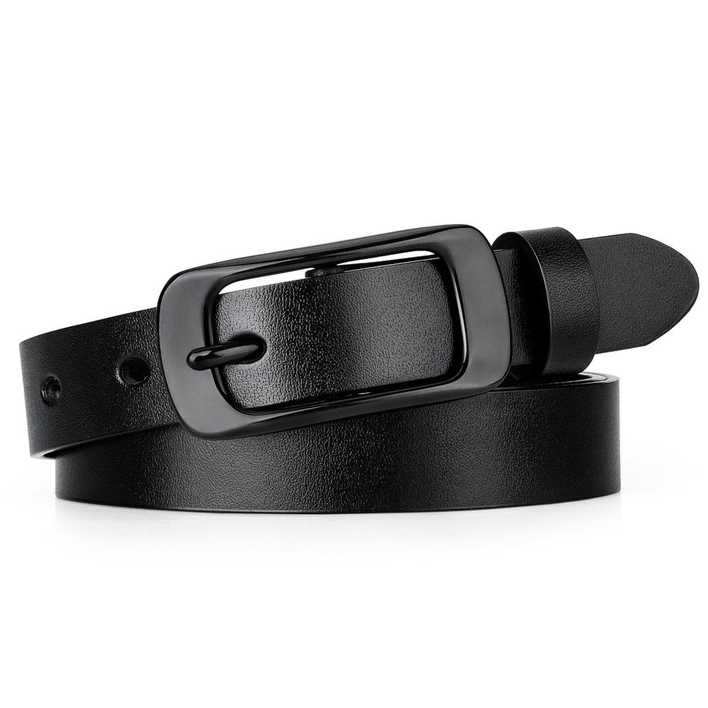 Maikun Women's Leather Pin Buckle Belt: $12.99 Maikun Women's Leather Pin Buckle Belt: $12.99