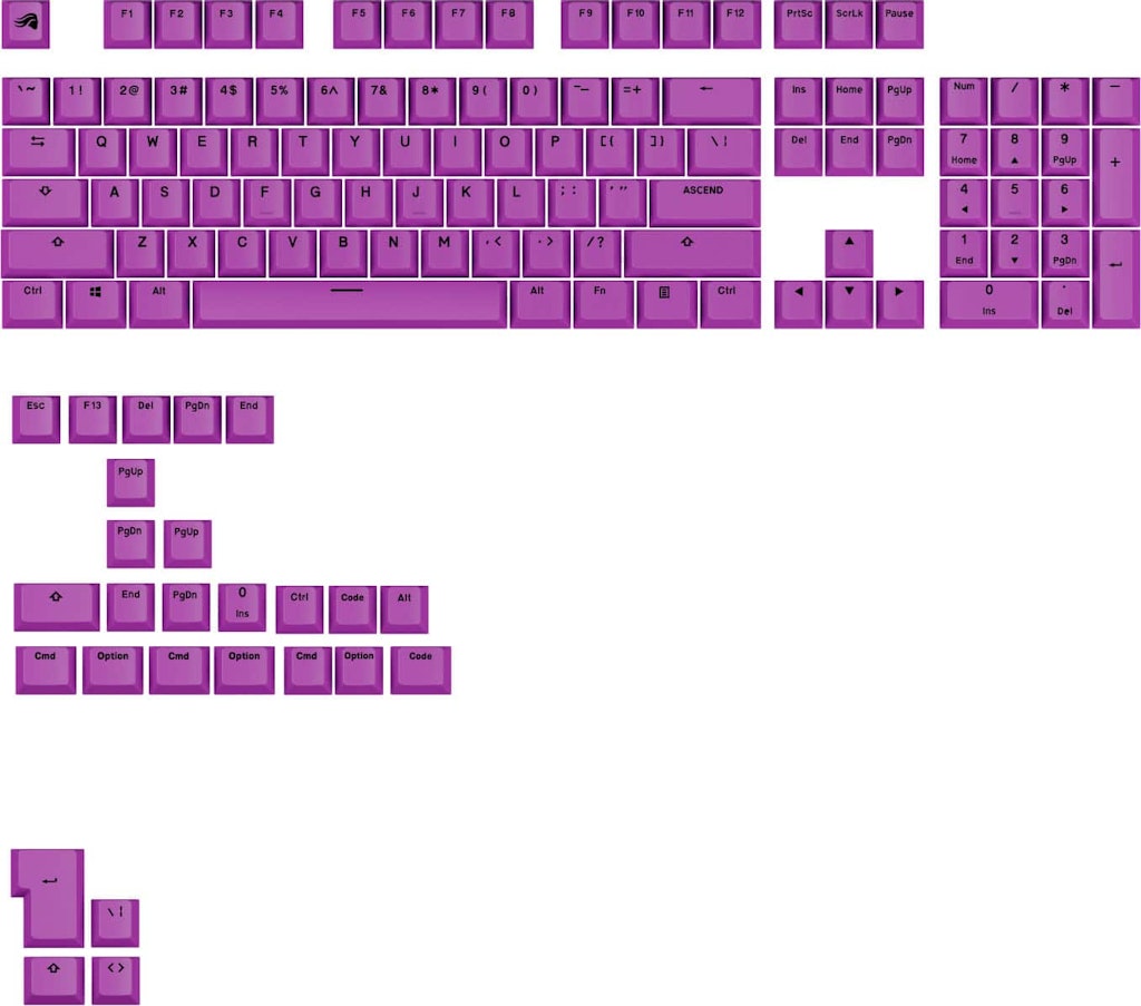 Glorious GPBT Universal Mechanical Keyboard Keycap Set: $17.99 Glorious GPBT Universal Mechanical Keyboard Keycap Set: $17.99
