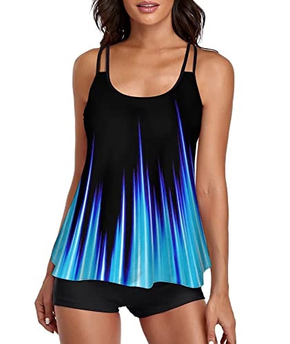 Urchics Women's Two-Piece Tankini Swimsuit with Boy Shorts: $33.99 Urchics Women's Two-Piece Tankini Swimsuit with Boy Shorts: $33.99