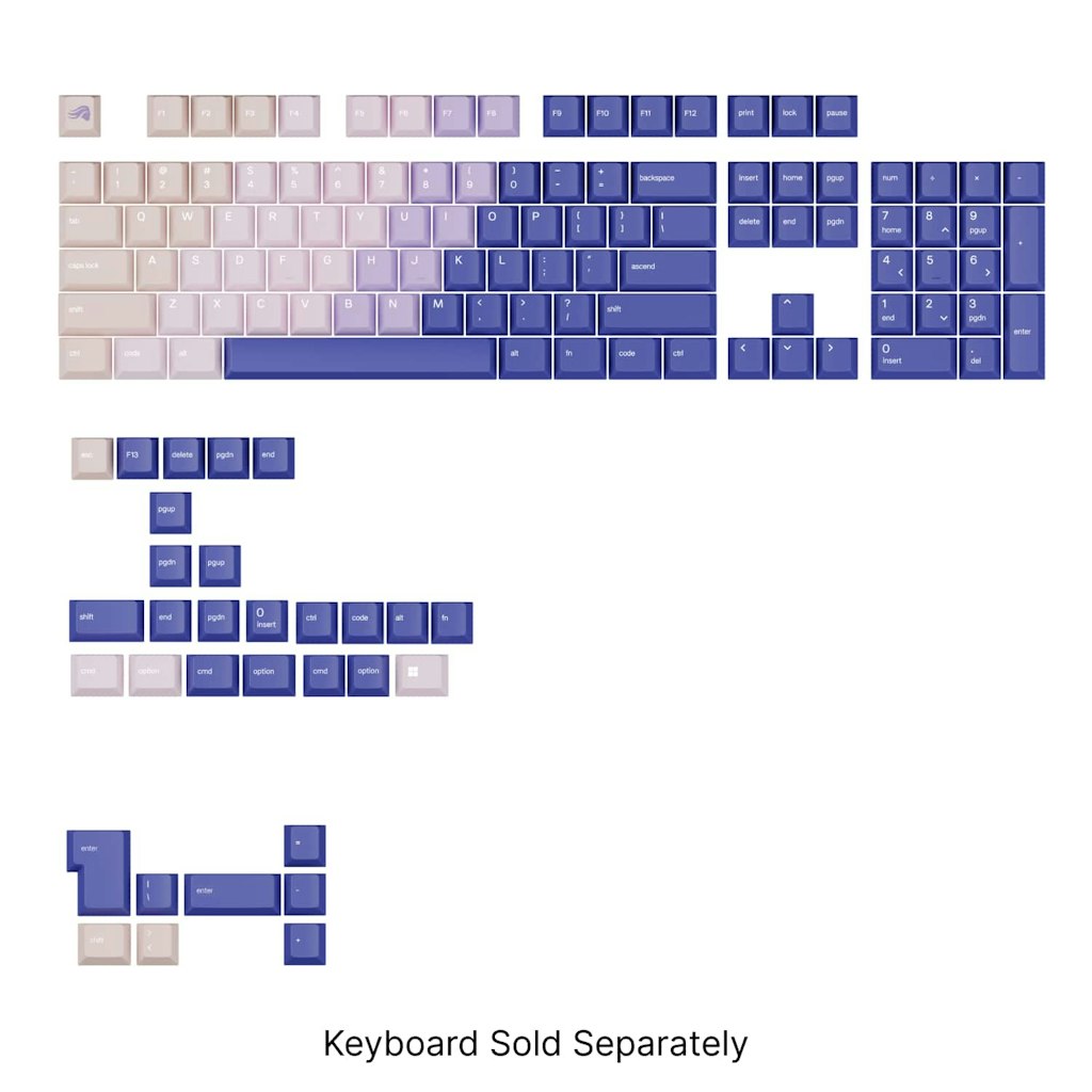 Glorious GPBT Gradient Keycap Set: $49.99 Glorious GPBT Gradient Keycap Set: $49.99