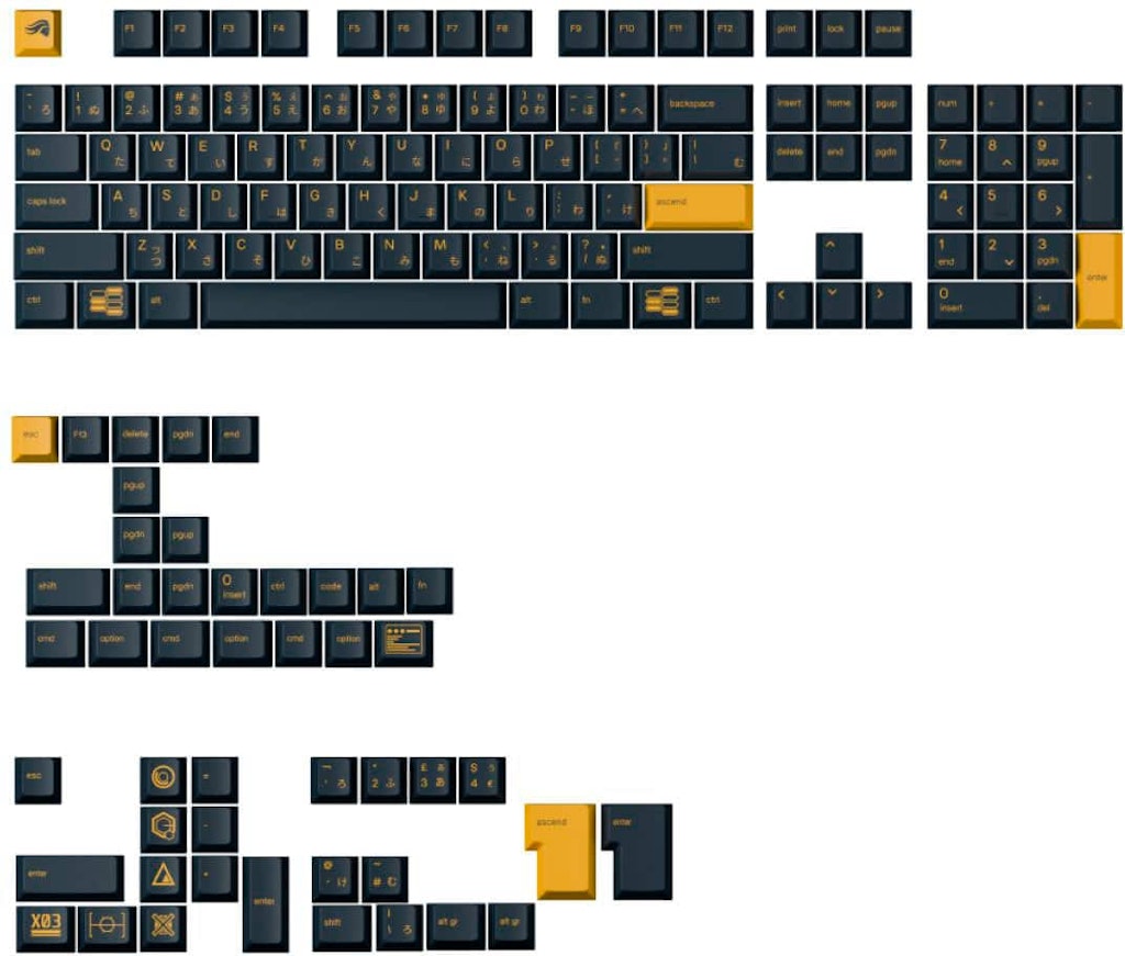Glorious GPBT Mecha Keycaps: $52.99 Glorious GPBT Mecha Keycaps: $52.99