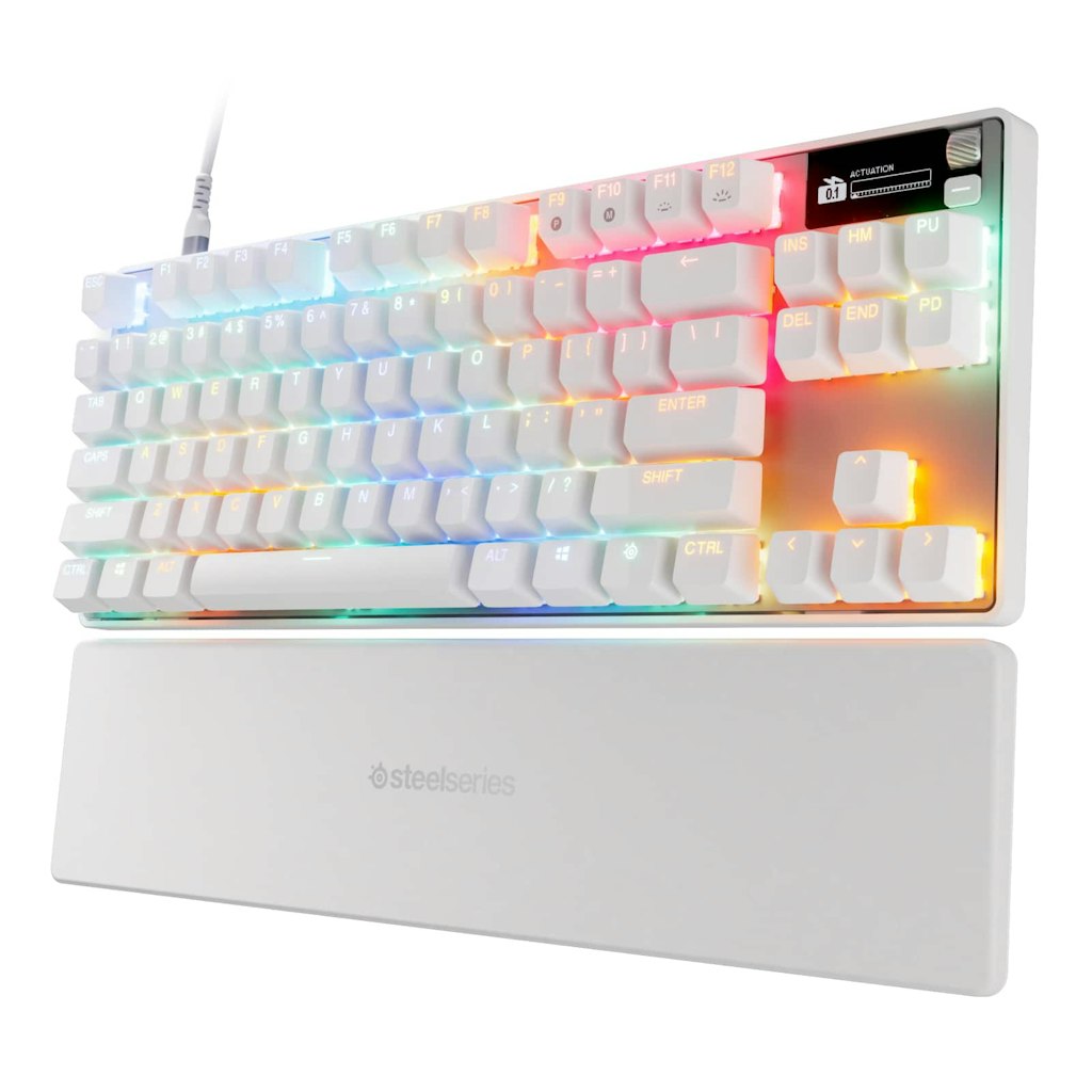 SteelSeries Apex Pro TKL Gen 3 Wired Mechanical Gaming Keyboard: $195.99