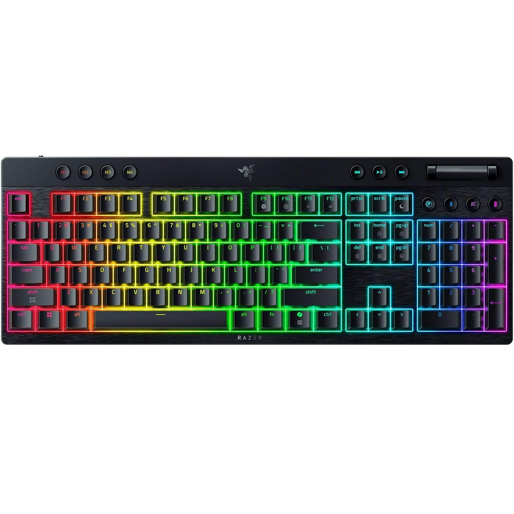 Razer BlackWidow V4 Low-Profile HyperSpeed Wireless Mechanical Gaming Keyboard: $179.99 Razer BlackWidow V4 Low-Profile HyperSpeed Wireless Mechanical Gaming Keyboard: $179.99