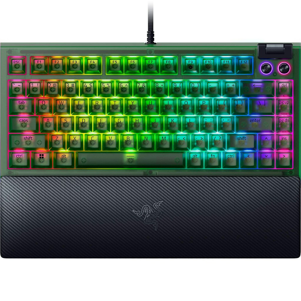 Razer Blackwidow V4 75% Wired Mechanical Gaming Keyboard: $199.99 Razer Blackwidow V4 75% Wired Mechanical Gaming Keyboard: $199.99