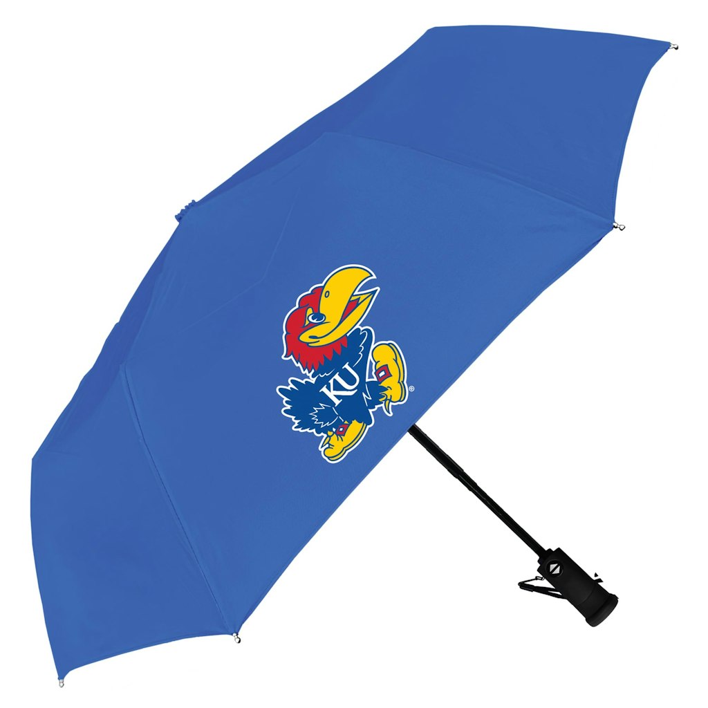 Kansas Jayhawks 42-Inch Auto Open Umbrella: $42.99