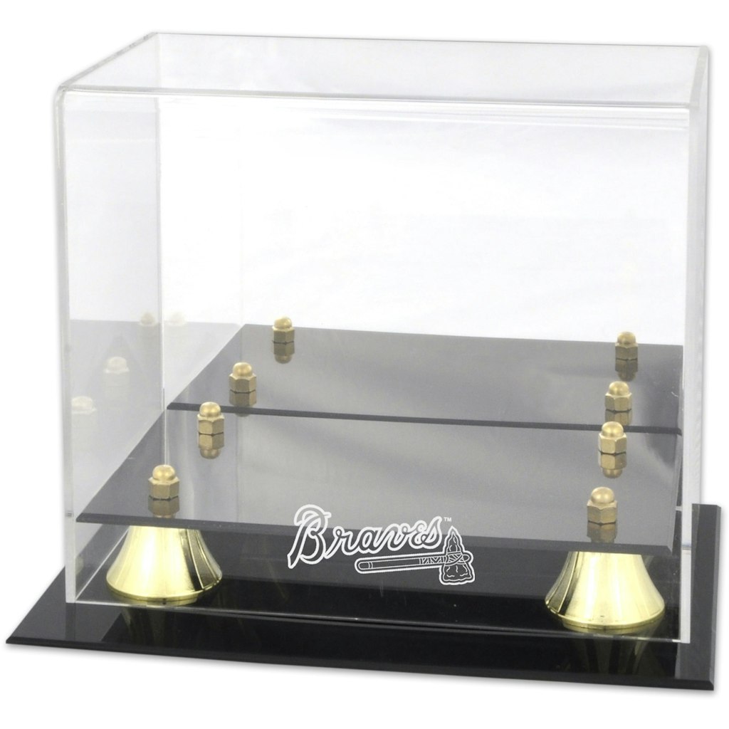 Atlanta Braves Golden Classic Logo Mini Helmet Case: $49.99 Atlanta Braves Golden Classic Logo Mini Helmet Case: $49.99