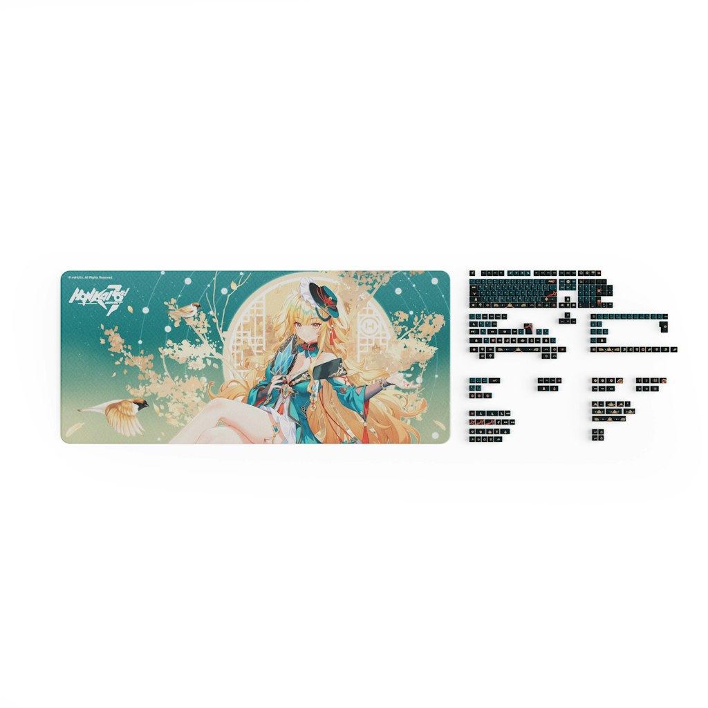 Hyte Songque Shadowdimmer Keycap Set and Desk Pad Bundle: $129.99 Hyte Songque Shadowdimmer Keycap Set and Desk Pad Bundle: $129.99