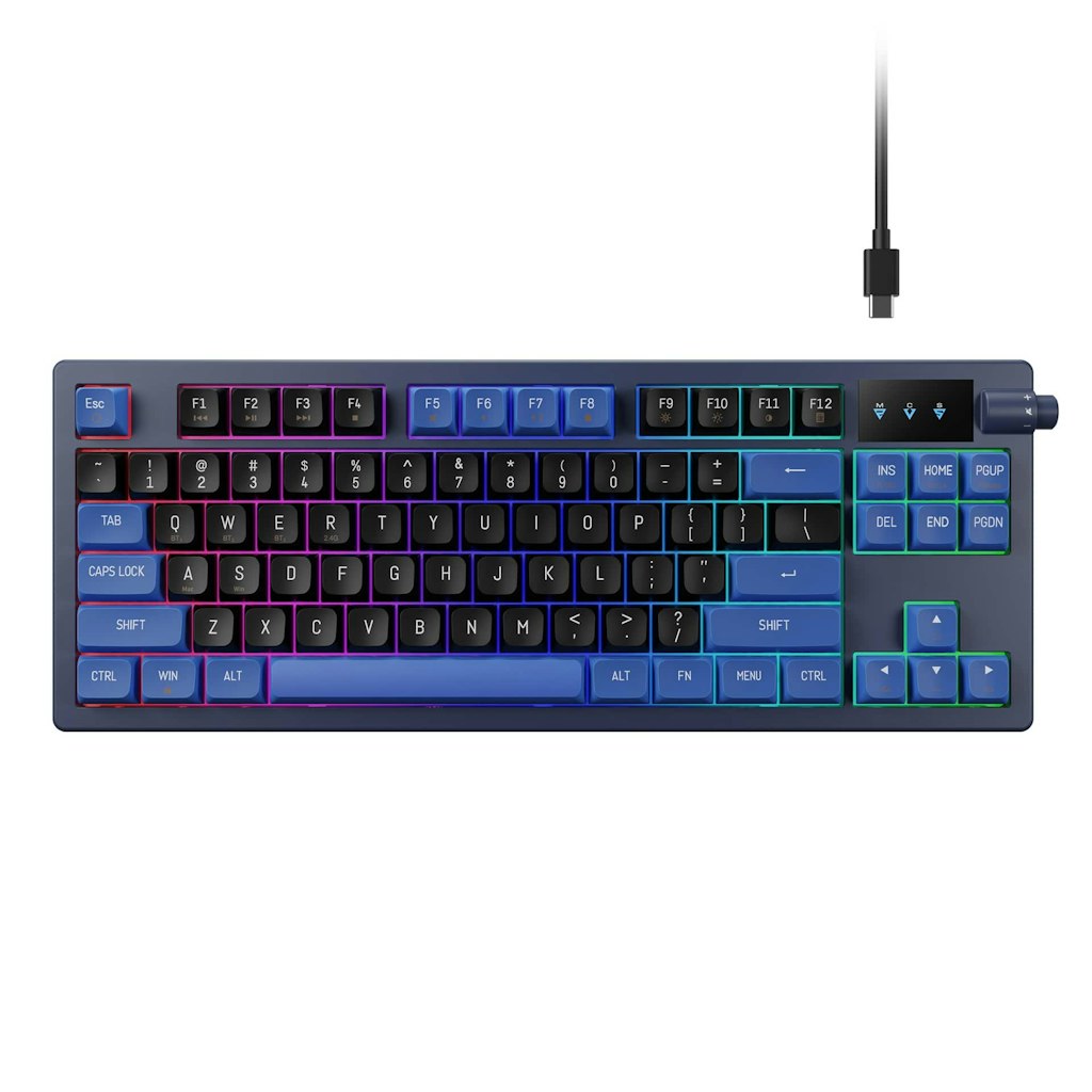 Gamdias Hermes E7 TKL Wired Mechanical Gaming Keyboard: $42.99