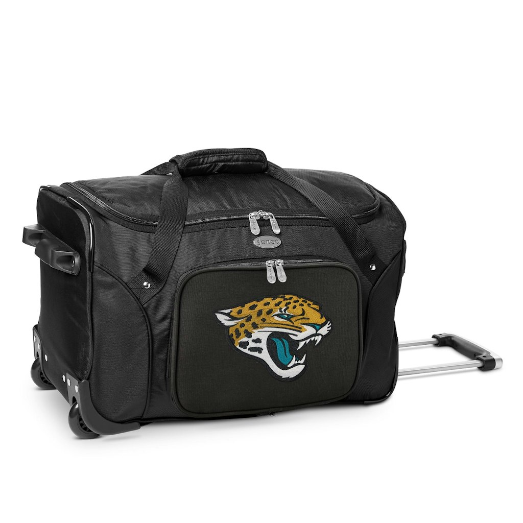 Mojo Jacksonville Jaguars 22-Inch 2-Wheeled Duffel Bag: $139.99 Mojo Jacksonville Jaguars 22-Inch 2-Wheeled Duffel Bag: $139.99