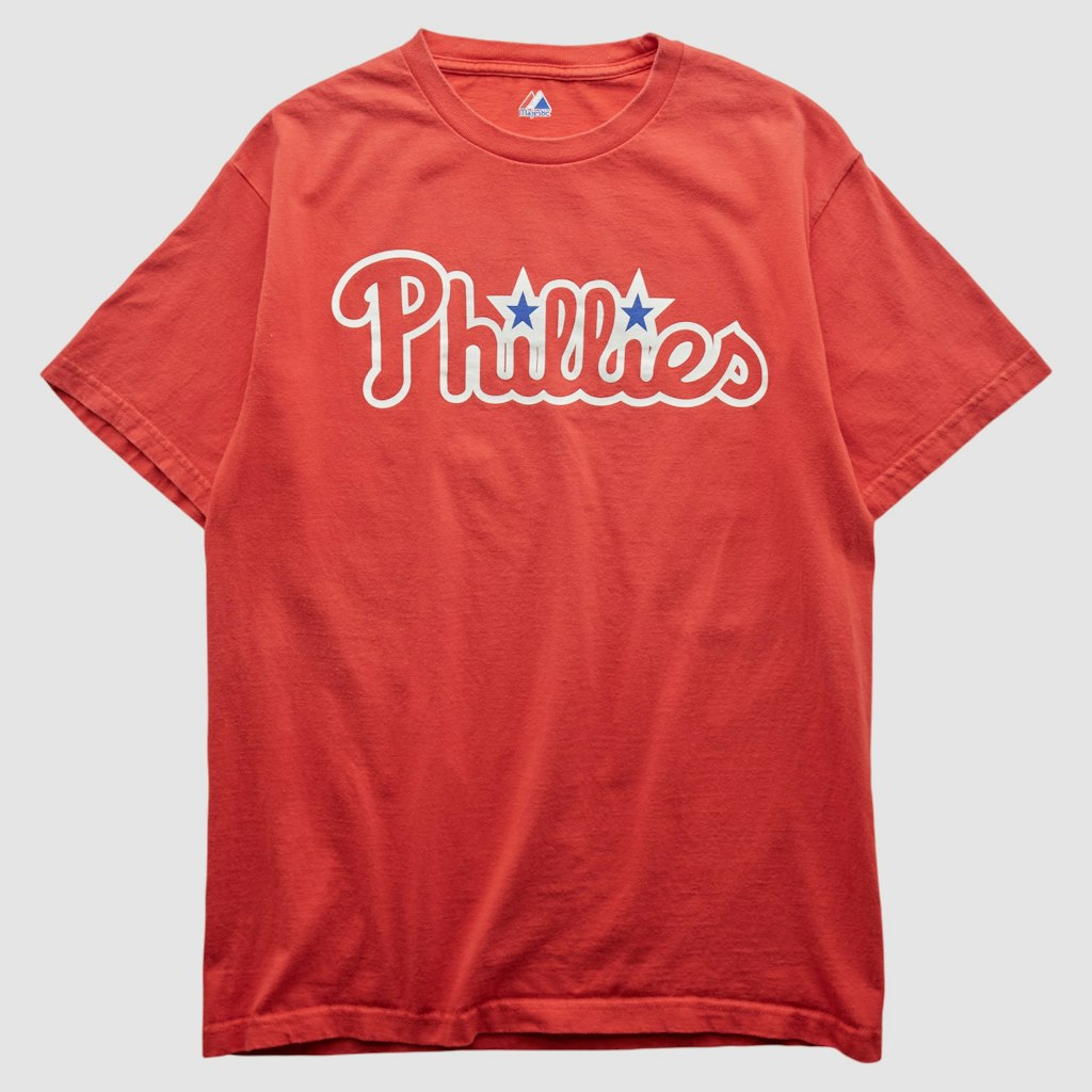 Philadelphia Phillies Majestic 2000s T-Shirt: $24.99